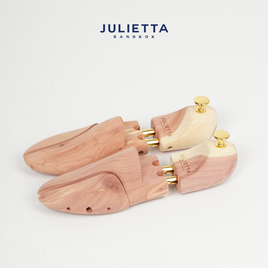 JULIETTA - ดันทรงรองเท้า Red Cedar Premium Shoe Tree (Gold Pin) หมุดทอง Redcedar from the USA.