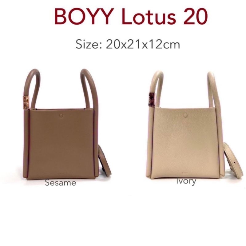 BOYY Lotus 20" ของแท้ 100% [ส่งฟรี]