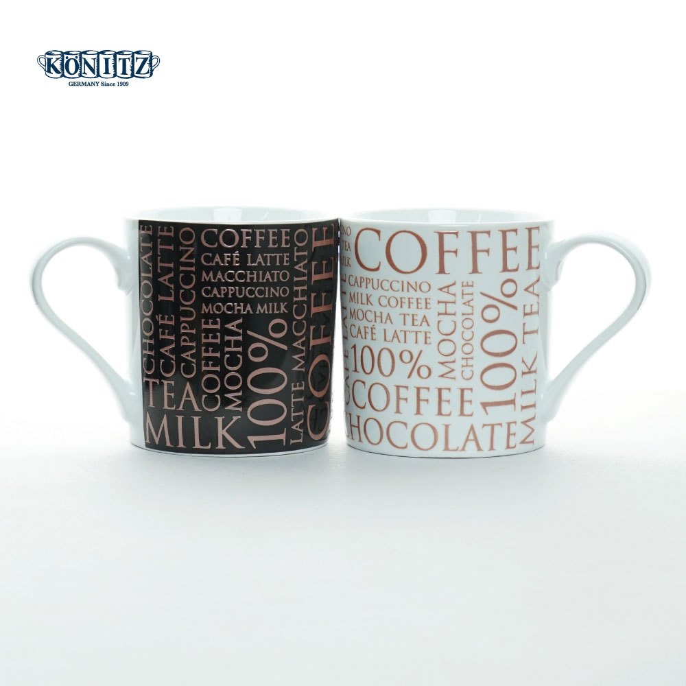 แก้วมัค ลายกาแฟ แก้วกาแฟ Konitz 2 สี