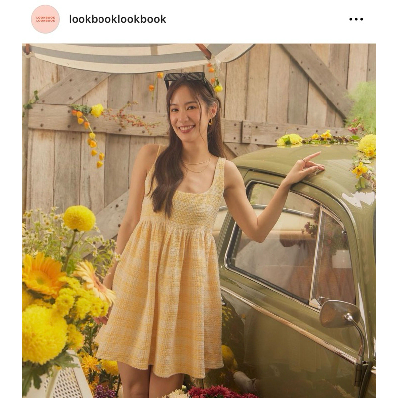 ส่งต่อ Lookbook nugget dress size xs 890.-