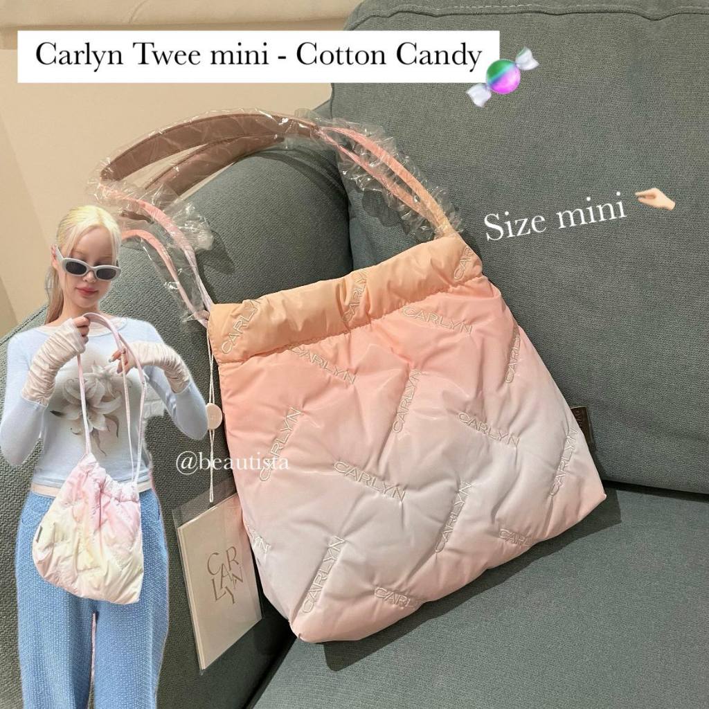 ★CARLYN★ TWEE MINI COTTON CANDY PASTEL PINK_H73313010 CARLYN_GLOBAL