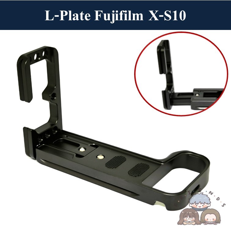 L-PLATE สำหรับ Fujifilm X-S10 / L PLATE Fuji XS10 / Fujifilm XS10 / HAND GRIP / L BRACKET PLATE