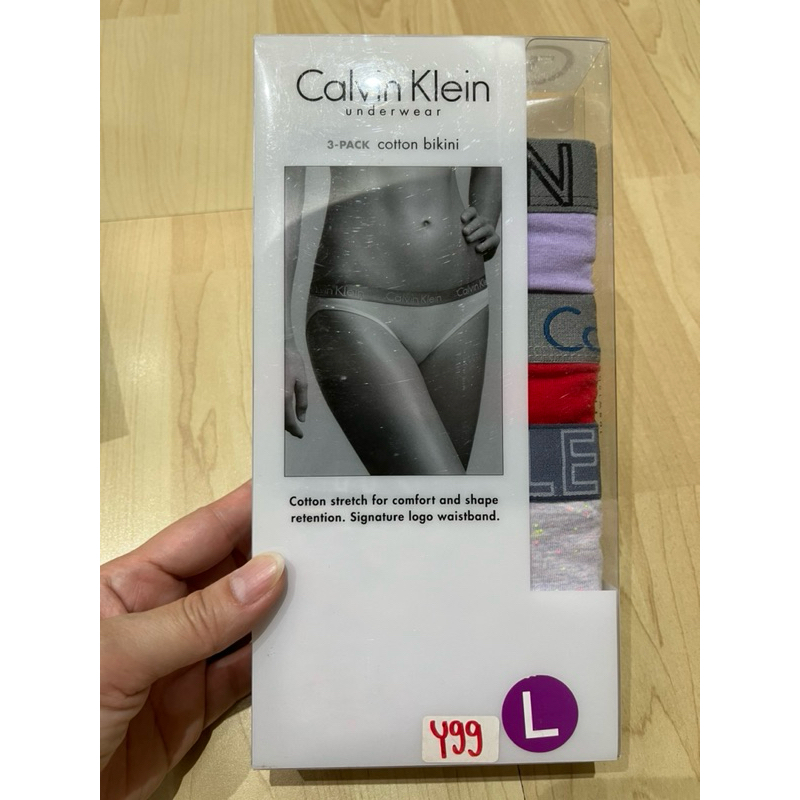 กางเกงใน CK Calvin Klein (3ตัว) size L