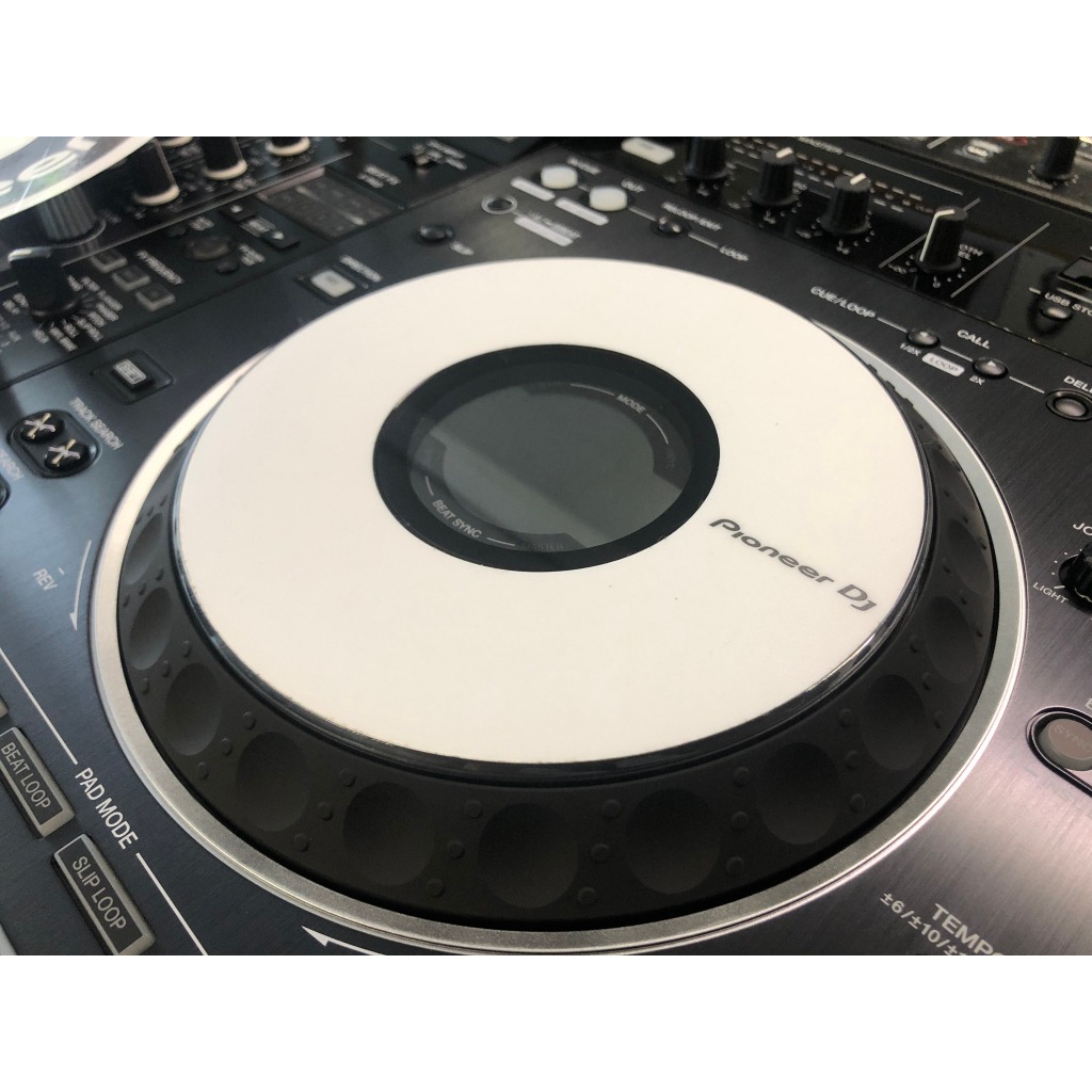 skin jog สีขาว pioneer dj Size "M" สติกเกอร์ ddj sr1,2 ddj rr ddj sx1,2,3 ddj rx 1 ชุดมี 2 ชิ้น