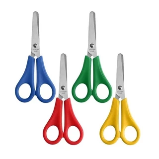 กรรไกร มี Scale ซม. ขนาดเล็ก 13ซม. S0361/S0362 Stainless Steel ตัดกระดาษ ของใช้สำนักงาน สีหวาน สวย