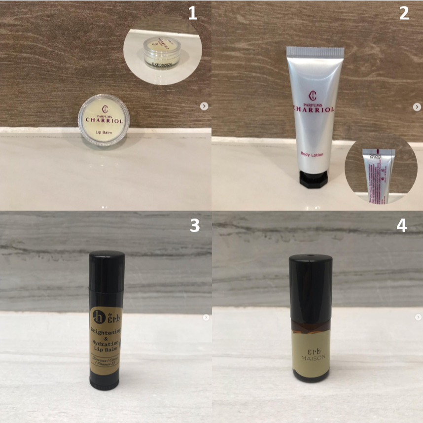 PARFUMS CHARRIOL , Erb ลิป Lip balm ลิปบาล์ม ลิปมัน ,โลชั่น Lotion ,aroma oil roller น้ำมันหอมระเหยข