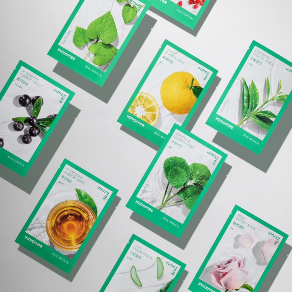 ฉลากไทยหมดอายุปี 2028) INNISFREE ENERGY MASK 22ml มาร์กตัวดังจากอิสนิสฟรี