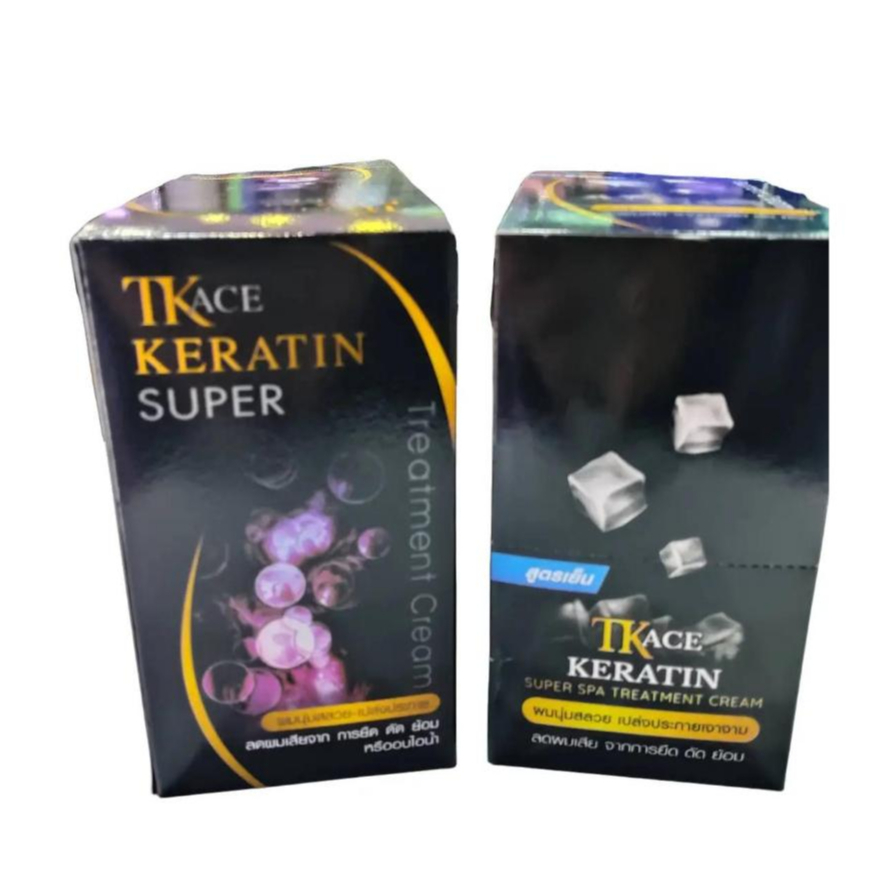 TK​ ACE​ Keratin​ Super Treatment ทีเค​ เอซีอี ซูเปอร์​ ทรีตเม้นต์ 1 กล่อง 24ซอง