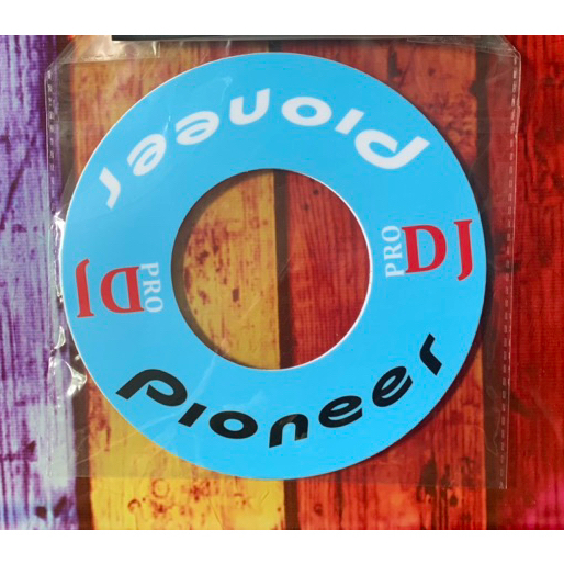 Skin jog สีฟ้าลาย pioneer dj Size "L" ddj1000 , ddj1000srt cdj800 cdj 850 cdj900 cdj2000 FLX6