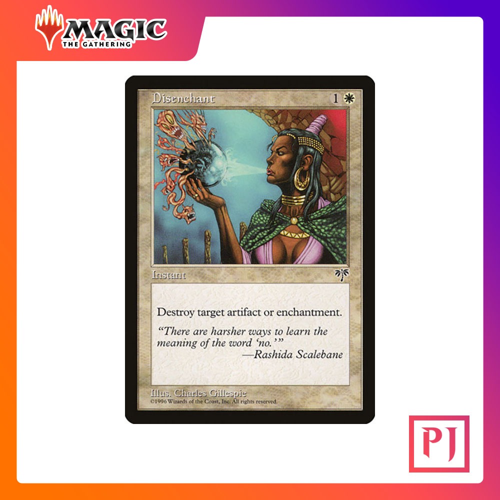 [MTG] Disenchant [MIR] [WHITE] [COMMON] [NORMAL] [ENG] (การ์ดเมจิค / Magic the Gathering)