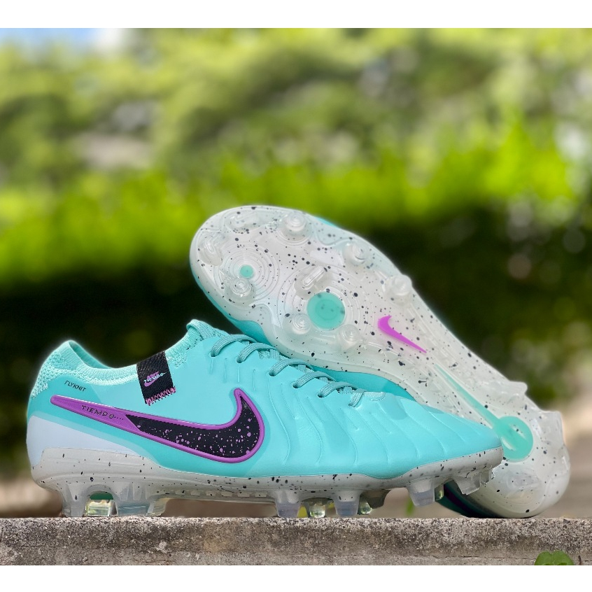รองเท้า ฟุตบอล สตั๊ด Nike Tiempo Legend 10 elite FG มีเก็บเงินปลายทาง แถมถุงผ้า + ดันทรง + กล่อง ถ่ายจากงานจริง