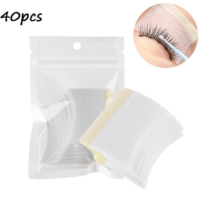 อายแพด กระดาษรองตาถอดขนตา แผ่นรองใต้ตา สำหรับถอดขนตา