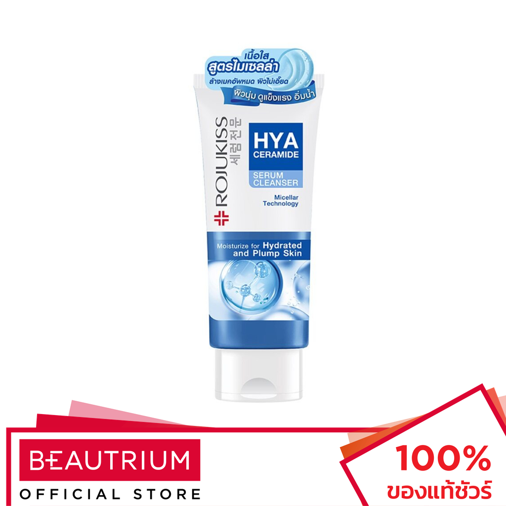 ROJUKISS Hya Ceramide Serum Cleanser ผลิตภัณฑ์ทำความสะอาดผิวหน้า 100g