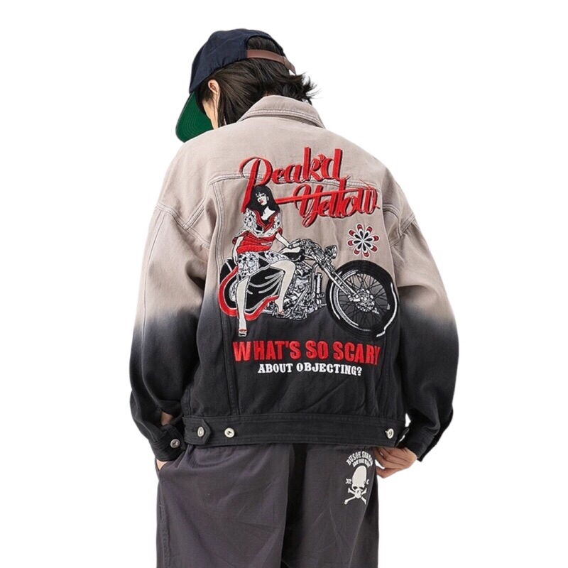 Jacket Skull Works Denim Jeans  Tmall Boomstick