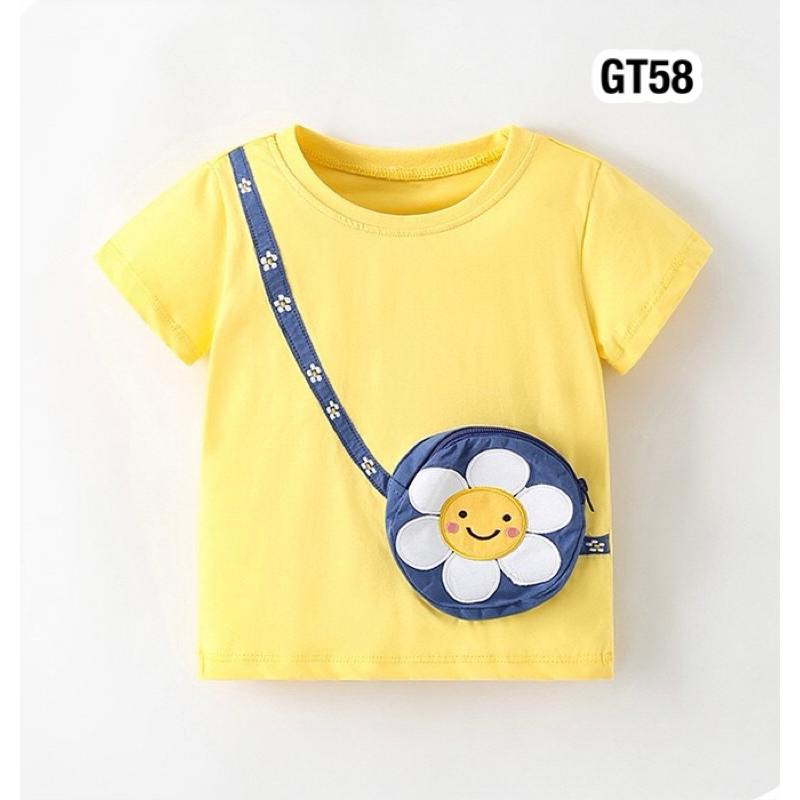 พร้อมส่งจากไทย GT58 เสื้อยืดแขนสั้น ลายน่ารัก ผ้าไม่หนา ใส่สบาย ระบายอากาศได้ดี คุณภาพดีเว่อร์เช่นเคย