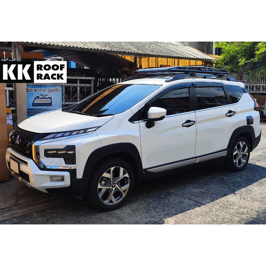 ชุดแร็คหลังคา Carryboy + KK สำหรับ Mitsubishi Xpander Cross ไม่เจาะรถ ของใหม่