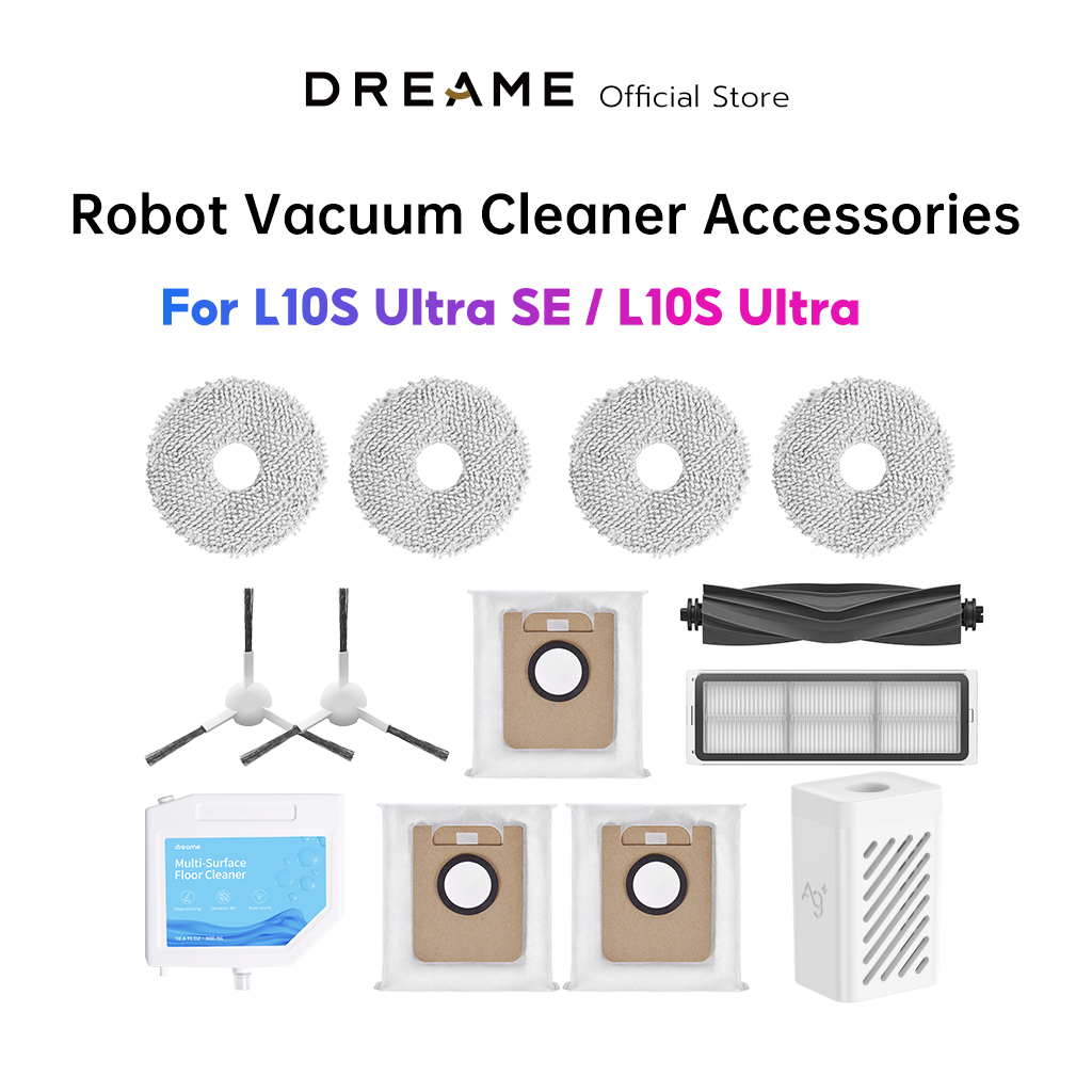 Dreame L10S Ultra SE / L10S Ultra Accessories อุปกรณ์เสริมหุ่นยนต์ดูดฝุ่น