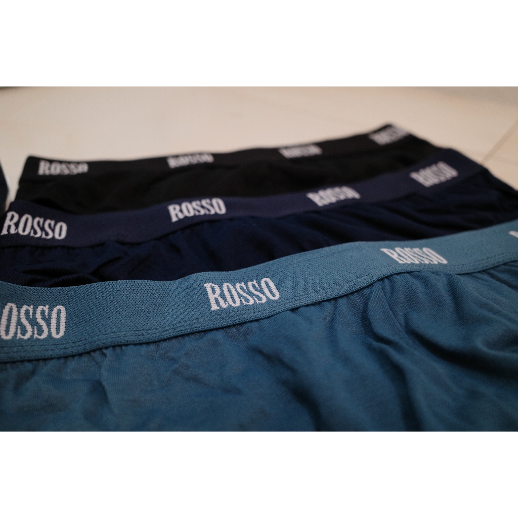 (แพ๊ค3ตัว) Rosso  กางเกงในชาย ทรงบรีฟ รุ่น Classic (0241)  ดูดี คลาสสิค แมทซ์ง่าย ได้ทุกลุค คละสี รูปที่ 3