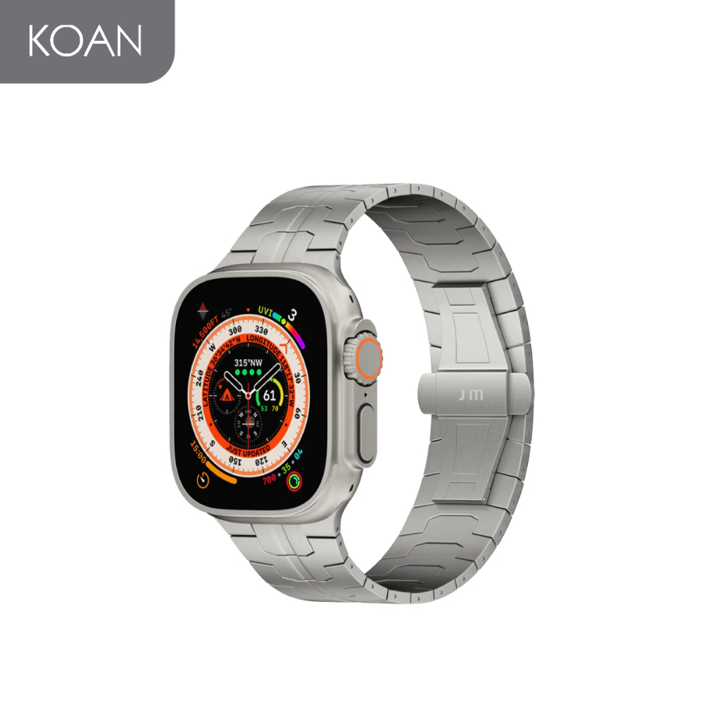 สายนาฬิกา Just Mobile Watch Band with Premium Grade 2 Titanium for AP Watch (49 mm)