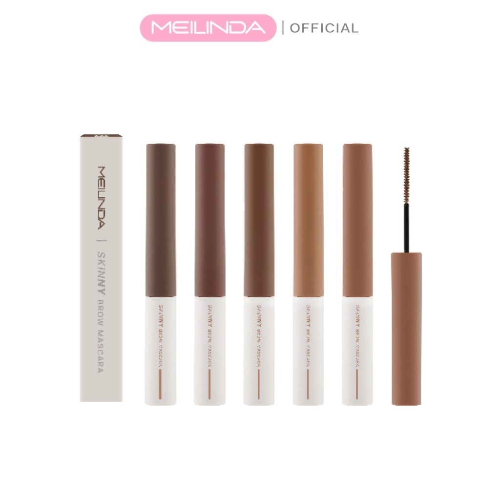 เมย์ลินดามาสคาร่าคิ้ว MEILINDA Skinny Brow Mascara มาสคาร่าปัดคิ้ว MC3115