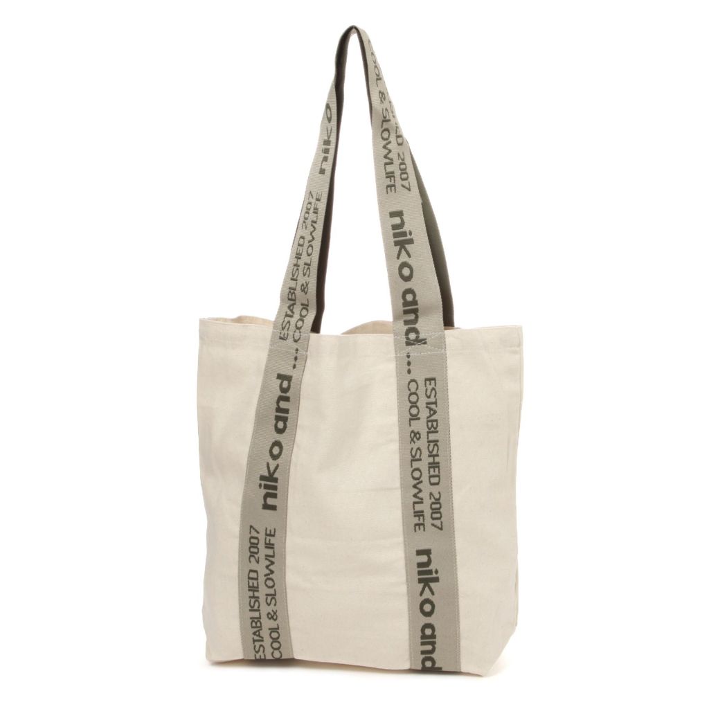 Original Niko logo tape tote bag