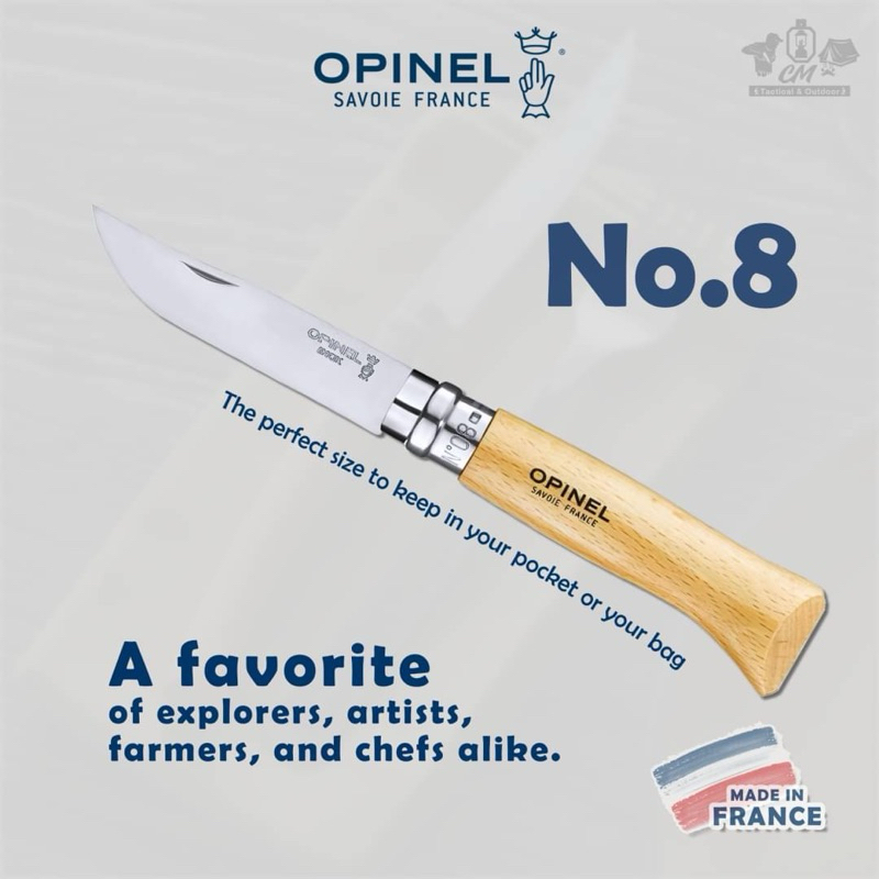Opinel stainless steel no.8