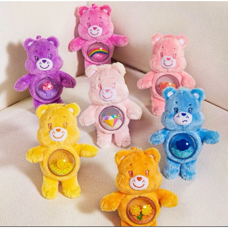 [เลือกตัว] กล่องสุ่ม พวงกุญแจ POP MART CARE BEAR COZY LIFE PENDANT ของแท้ เช็คการ์ด แกะซอง พร้อมส่ง