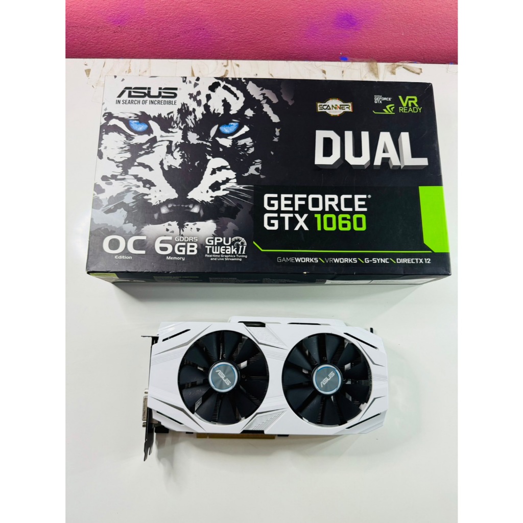 ขายการ์ดจอมือสอง ASUS DUAL GTX1060 6GB