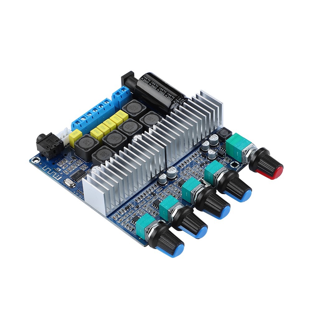 AIYIMA TPA3116 2*50W+100W Subwoofer Amplifier Board Amplificador 2.1 Channel High Power Bluetooth 5.0 Audio Amplifiers
