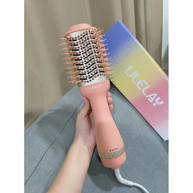 หวีไดร์ หวีไดร์เป่าผม รุ่นใหม่ one step white pink gold ของแท้100% รับประกัน 1 ปี blower brush hair dryer