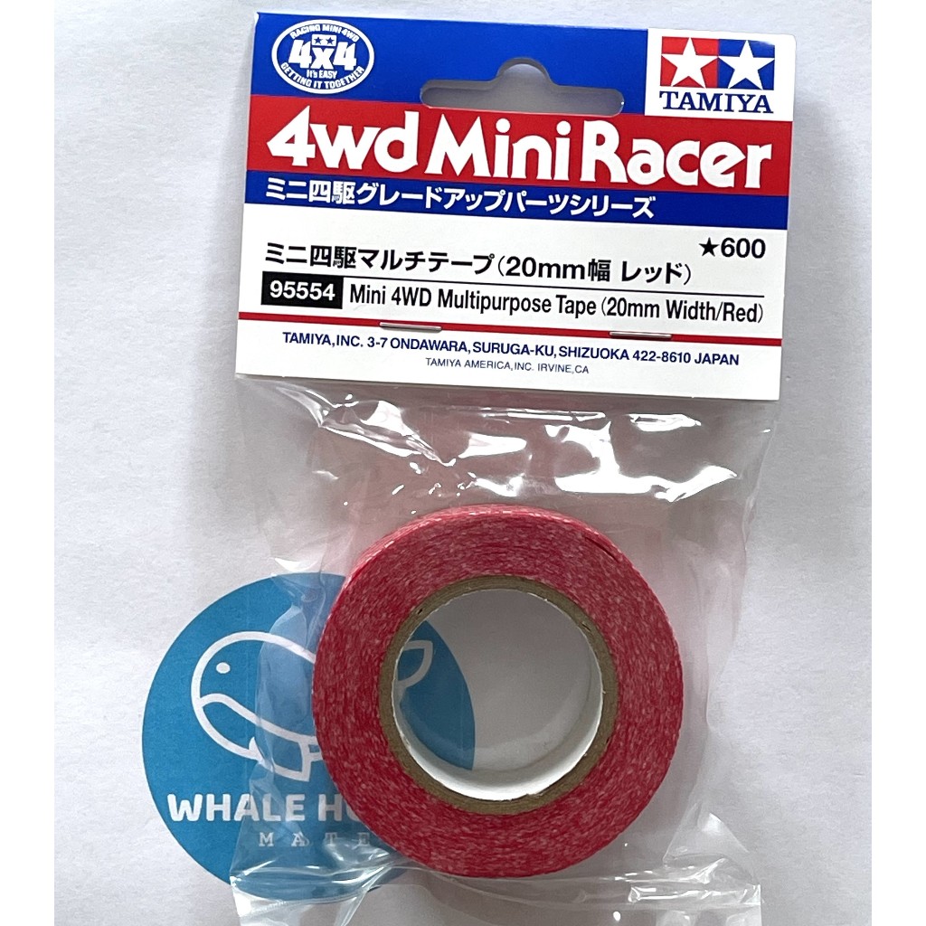 TAMIYA 95554 Mini 4WD Multipurpose Tape (20mm Width/Red) เทป แดง สินค้าพร้อมส่ง !!!
