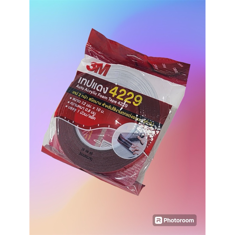 เทปกาว 2 หน้า 3M ของแท้ #4229