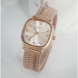 JULIUS JA-1403 นาฬิกาข้อมือผู้หญิง สายสแตนเลส กันน้ำ Quartz นาฬิกาแฟชั่นผู้หญิง พร้อมกล่อง
