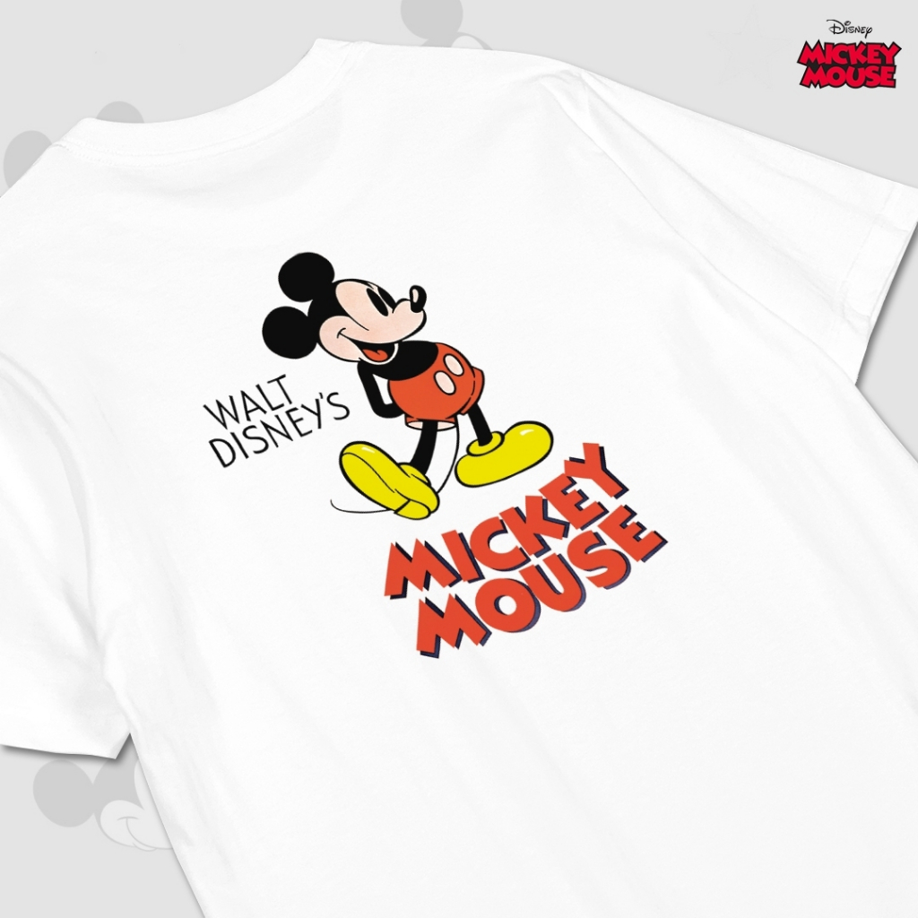 Power 7 Shop เสื้อยืดการ์ตูน มิกกี้เมาส์ ลิขสิทธ์แท้ DISNEY (MKX-195) — صورة 5