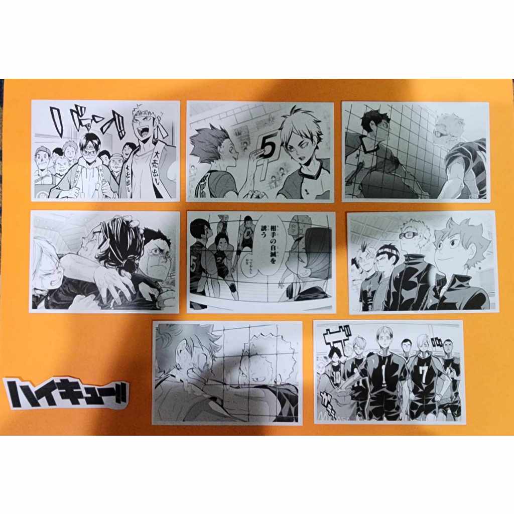[ พร้อมส่ง ] Goods Postcard : Haikyuu!! [ Japanese Original 2022 ] Lot : 3 **ของแท้/นำเข้า**