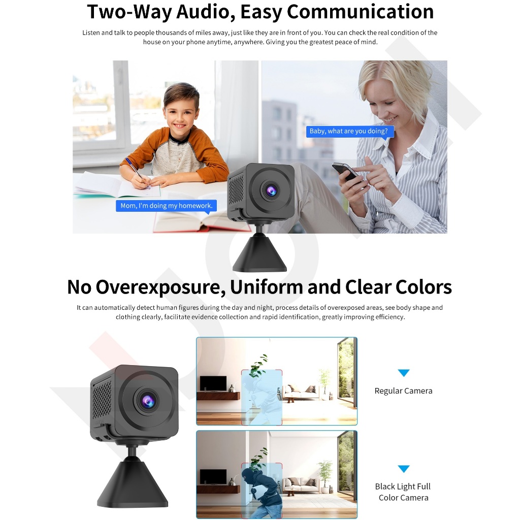 VSTARCAM CB78 4G SIM / CB78 WiFi SHD 1296p 3MP Black Light Full Color iP Camera กล้องวงจรปิดใส่ซิม