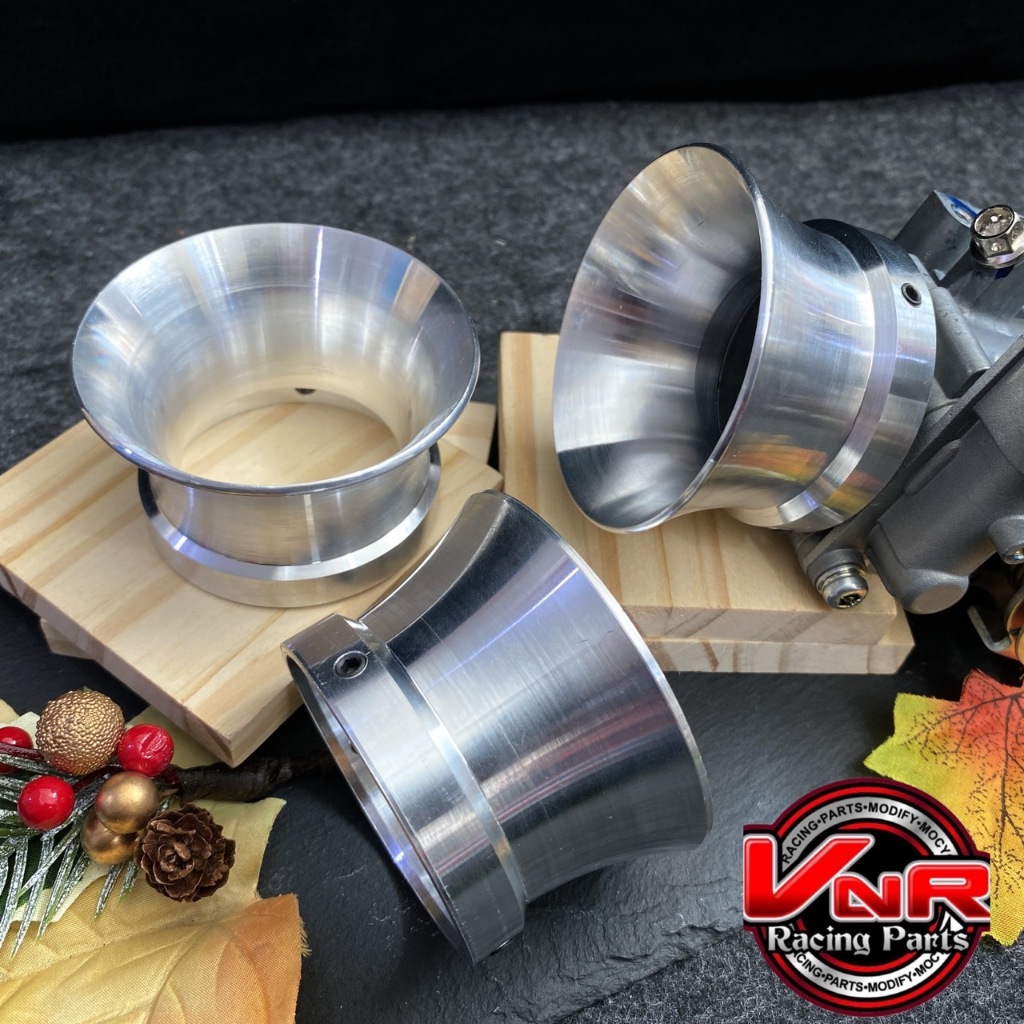 ปากแตรอัลลอยสั้น เรือนลิ้น CRF 250 CBR250 ปากแตรCRF ปากแตรCB250 สามารถสวมได้เลย