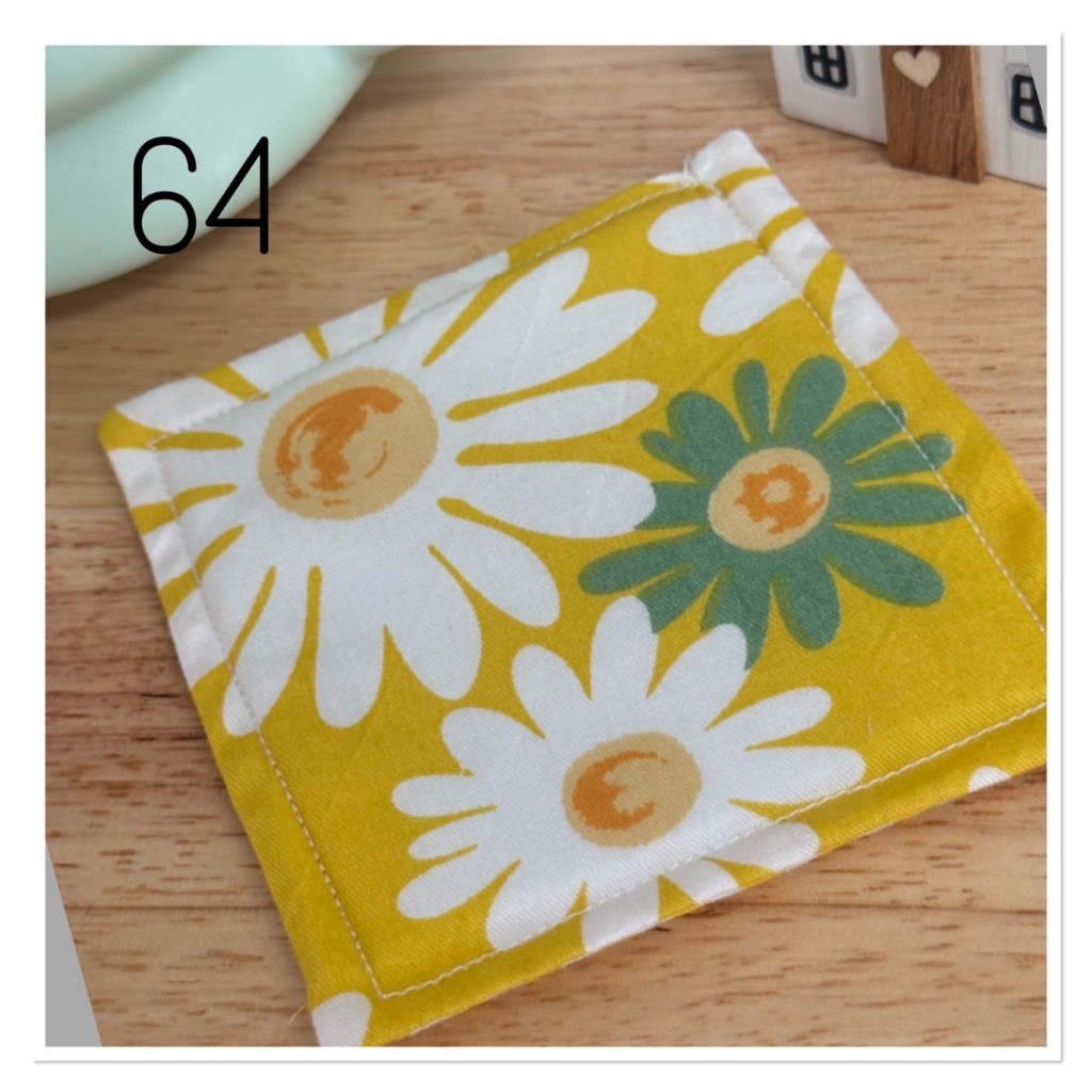 ผ้ารองแก้ว ลายน่ารัก Set 6