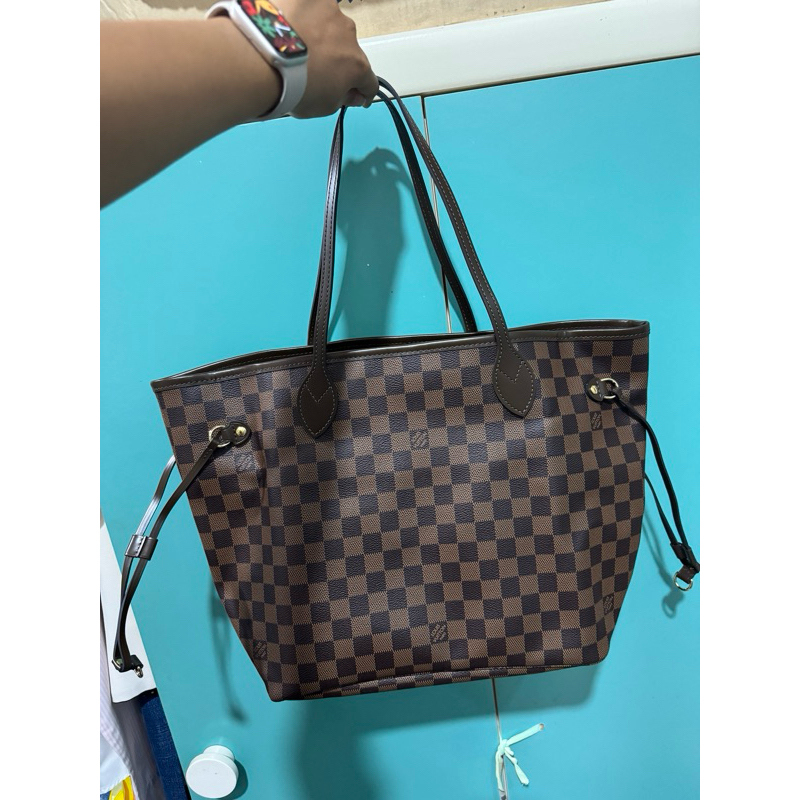 louis vuitton neverfull pm มือสอง ของแท้