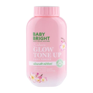BABY BRIGHT powder 50G แป้งฝุ่นโปร่งแสงมี 2 สูตรให้เลือก [สูตร CICA คุมมัน, สูตร SAKURA โกลว์โทนอัพ] แป้งฝุ่นโปร่งแสง Tr