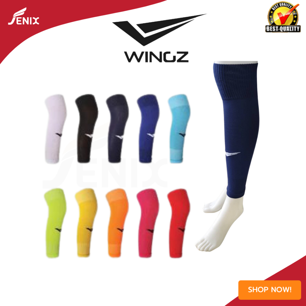 ถุงเท้าฟุตบอลตัดข้อสำเร็จรูป Wingz มีไซส์เด็ก WZ601 และผู้ใหญ่ WZ600 (7-9 ,Freesize)