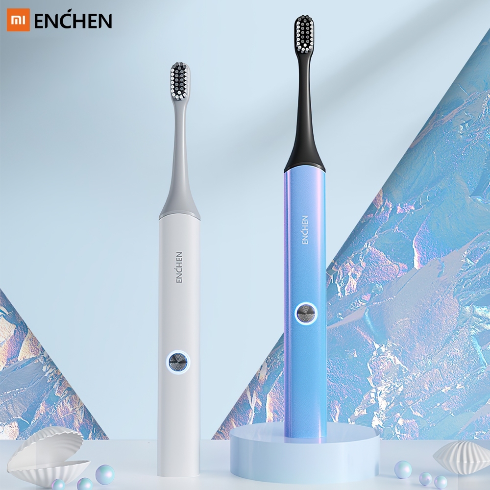 Enchen แปรงสีฟันไฟฟ้า Electric Sonic Toothbrush Aurora T+ ปรับได้ 3 โหมด USB ชาร์จ IPX7 กันน้ำ