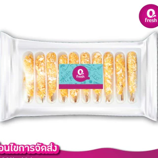 Qfresh กุ้งชุบเกล็ดขนมปัง สูตรตำรับญี่ปุ่น