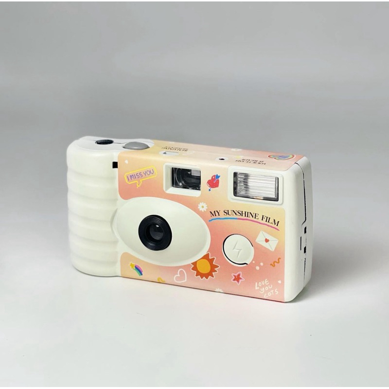 กล้องฟิล์ม My sunshine ถ่ายได้ 36 รูป (กล้องฟิล์มใช้แล้วทิ้งฟิล์มหนัง) Disposable Camera