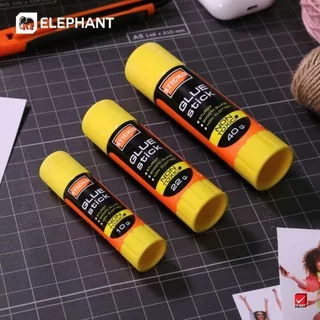 กาวแท่ง ตราช้าง Sticko (1 แท่ง) กาวหลอด กาวแท่งพกพา Glue Stick Elephant [S24]