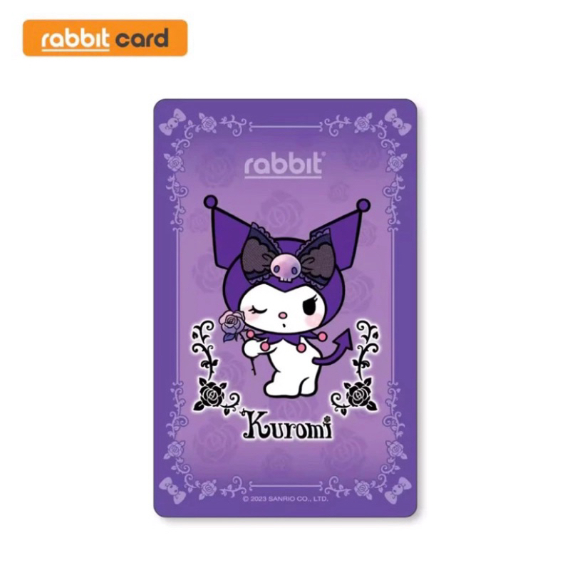 บัตรแรบบิท BTS Rabbit Card ลายคุโรมิ Kuromi