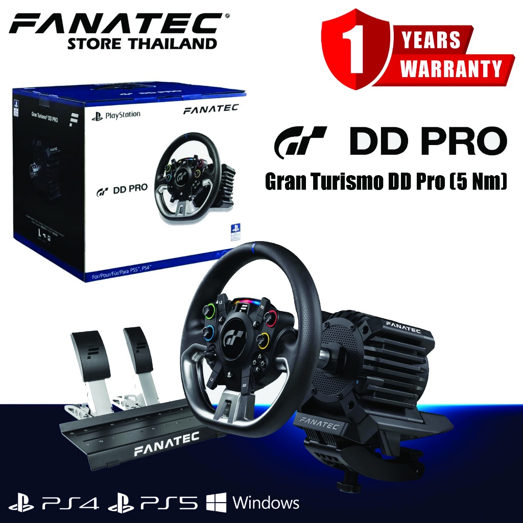 จอยพวงมาลัย Fanatec Gran Turismo DD Pro [5NM]