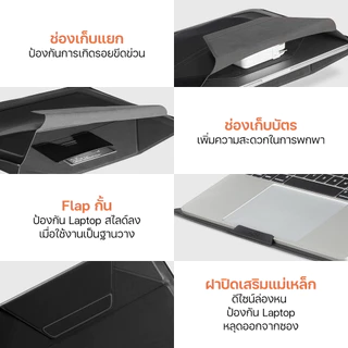 MOFT Laptop Carry Sleeve ซองกระเป๋า & แท่นวางแล็ปท็อป โน๊ตบุ๊ค MacBook ขนาด 13 - 16 นิ้ว