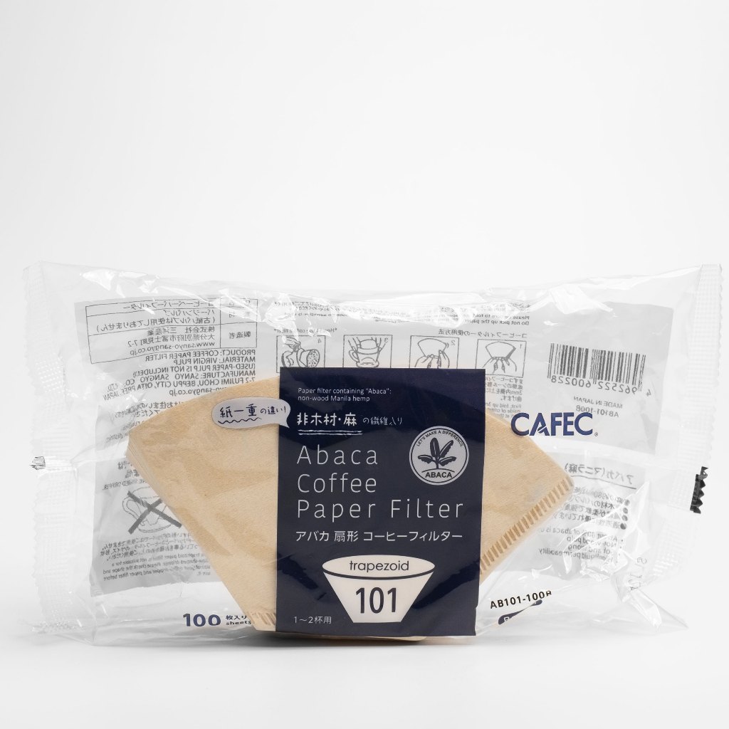 Cafec Abaca Paper Filter Brown (Trapezoid)