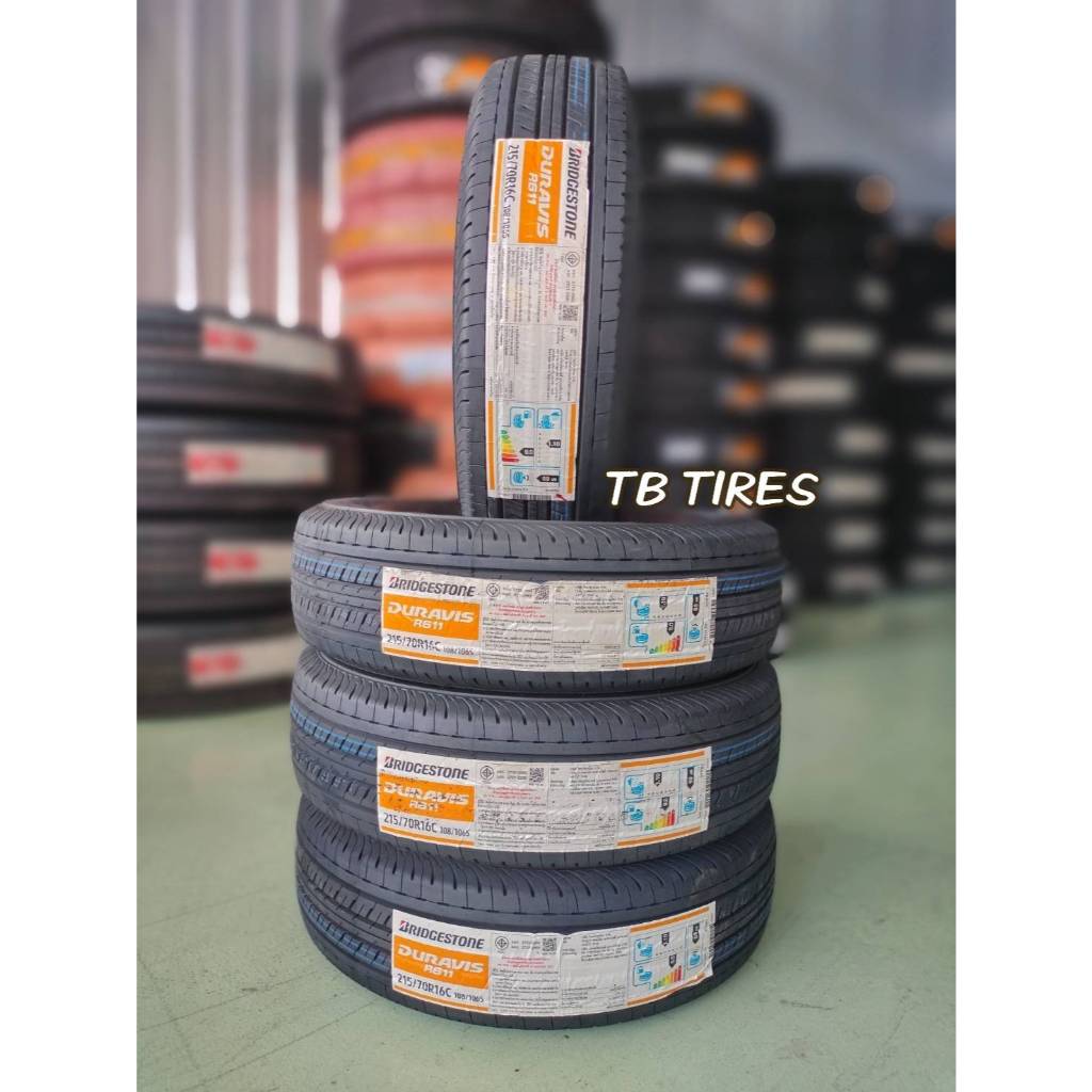 ยางรถยนต์ 215/70R15C R611 BRIDGESTONE ปี 2023